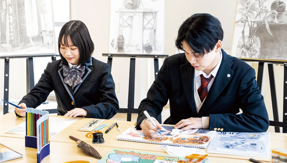 共通の趣味を持つ仲間がいる